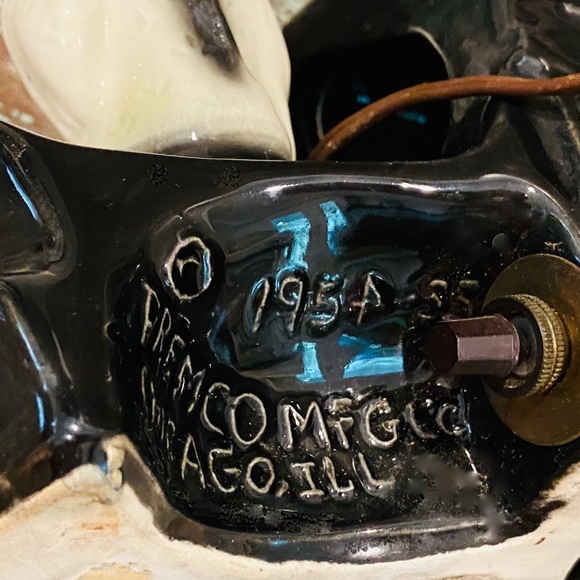 N5-RARE Mid Century Modern Oriental Console/TV Lamp Premco MFG Chicago, IL - Picture 4 of 10